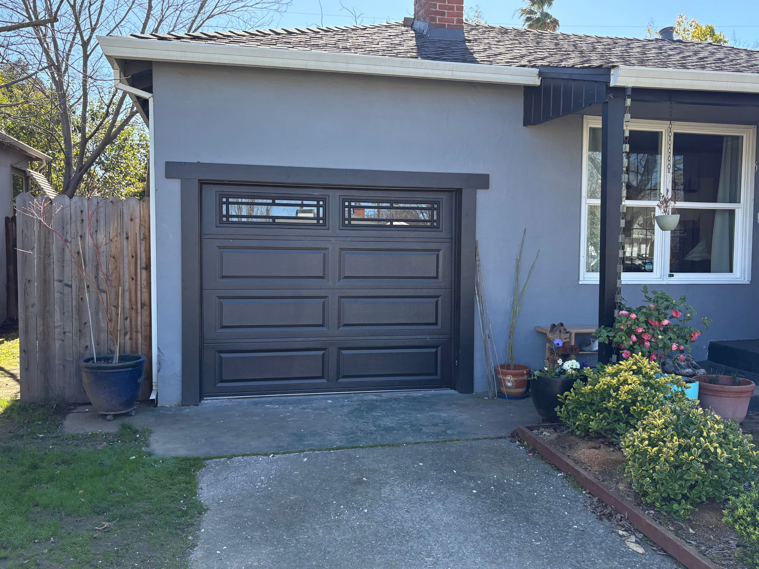 Garage Door Replacement & Side Mount Opener Installation for Curb Appeal & Convenience